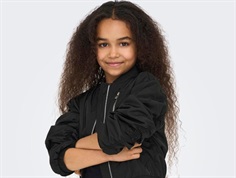 Kids ONLY black bomber jakke